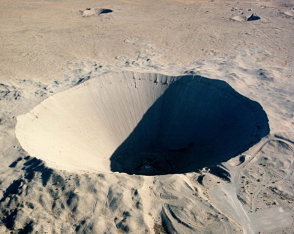 File:Sedan Plowshare Crater.jpg File:Sedan Plowshare Crater.jpg